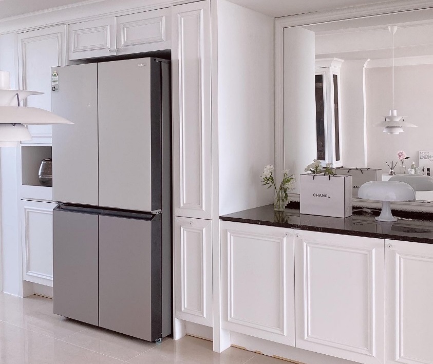 낭만가전 위니아 프렌치 냉장고가 도착했어요 :)