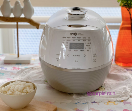 예쁘기까지한 올인원 저당밥솥 추천! 딤채쿡 당질저감50 샤인화이트